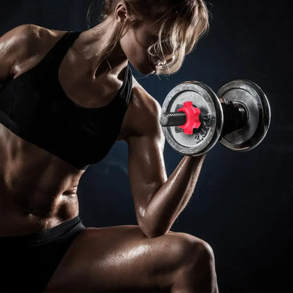 Dumbbell Bar with Barbell Buckle