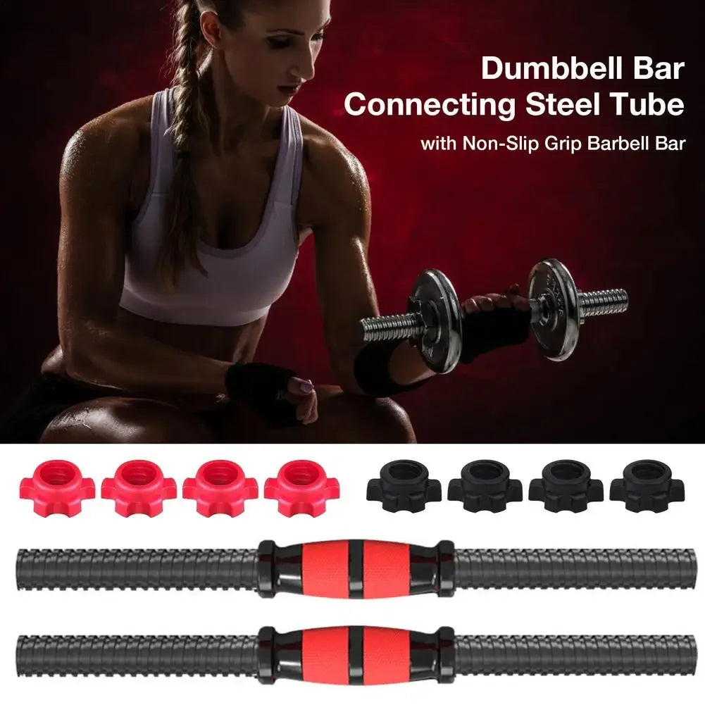 Dumbbell Bar with Barbell Buckle