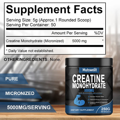 Monohydrate Creatine 5000mg