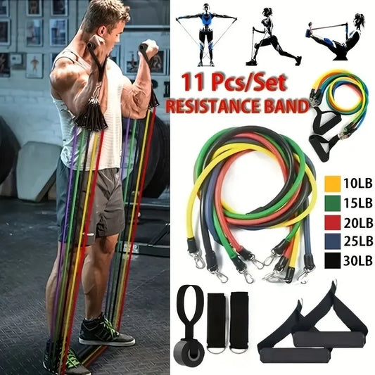 11pcs Resistance Bands